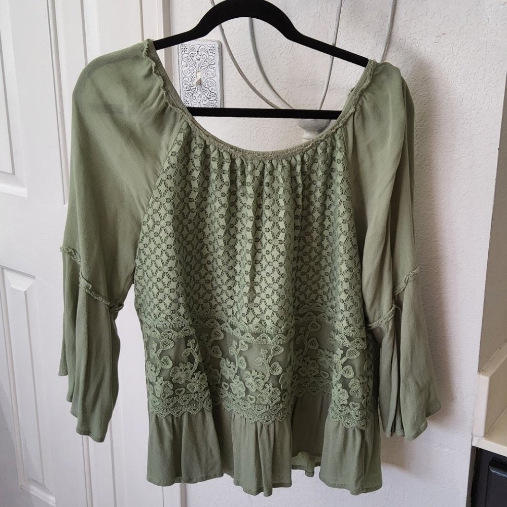 Democracy blouse.